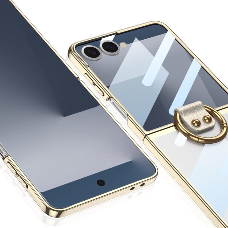 Coque Samsung Galaxy Z Flip 7 Film Protecteur et Support-Anneau GKK