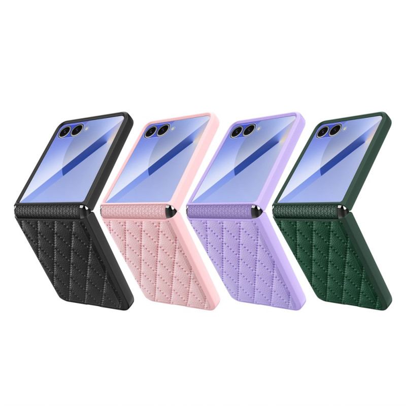 Coque Samsung Galaxy Z Flip 7 Fine Matelassée