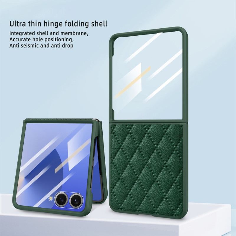 Coque Samsung Galaxy Z Flip 7 Fine Matelassée