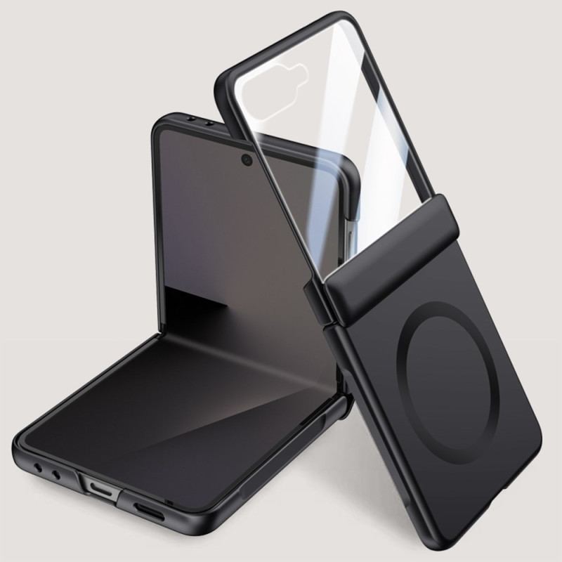 Coque Samsung Galaxy Z Flip 7 Magnétique Effet Métal