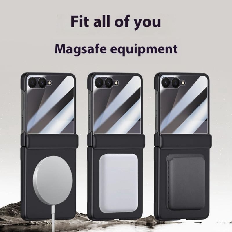 Coque Samsung Galaxy Z Flip 7 Magnétique Effet Métal