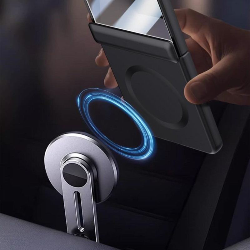 Coque Samsung Galaxy Z Flip 7 Magnétique Effet Métal