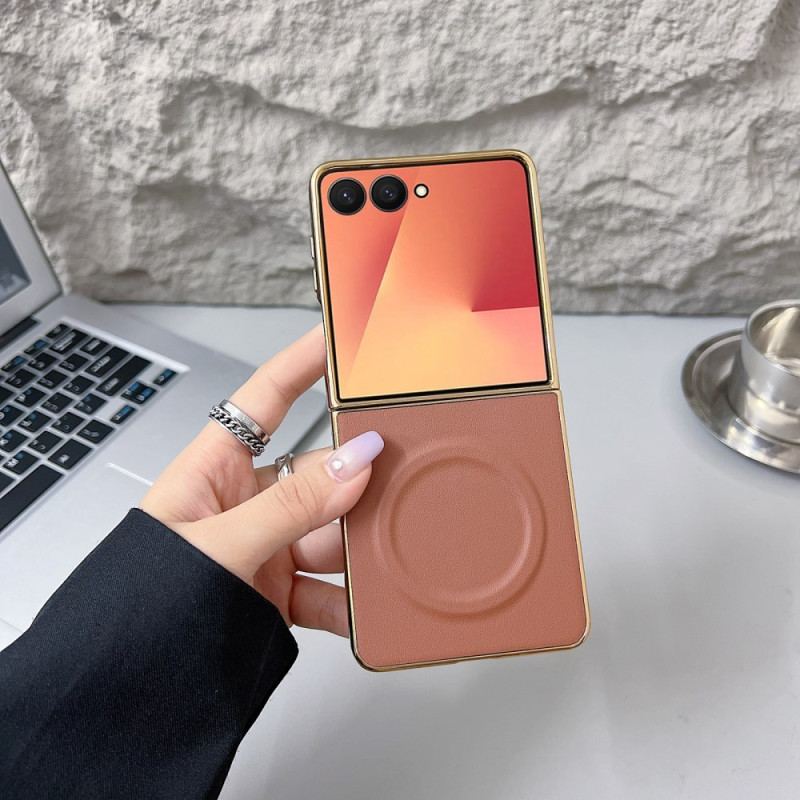 Coque Samsung Galaxy Z Flip 7 Magnétique Surface Nappa