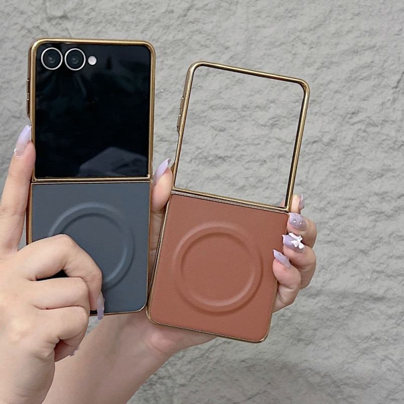 Coque Samsung Galaxy Z Flip 7 Magnétique Surface Nappa