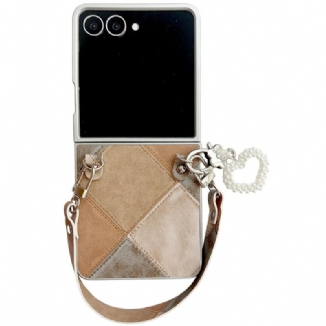 Coque Samsung Galaxy Z Flip 7 Pendentif et Dragonne