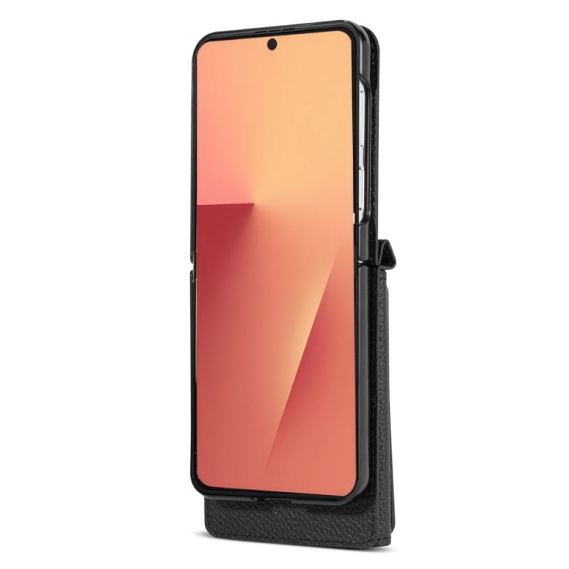 Coque Samsung Galaxy Z Flip 7 Porte-Cartes et Dragonne