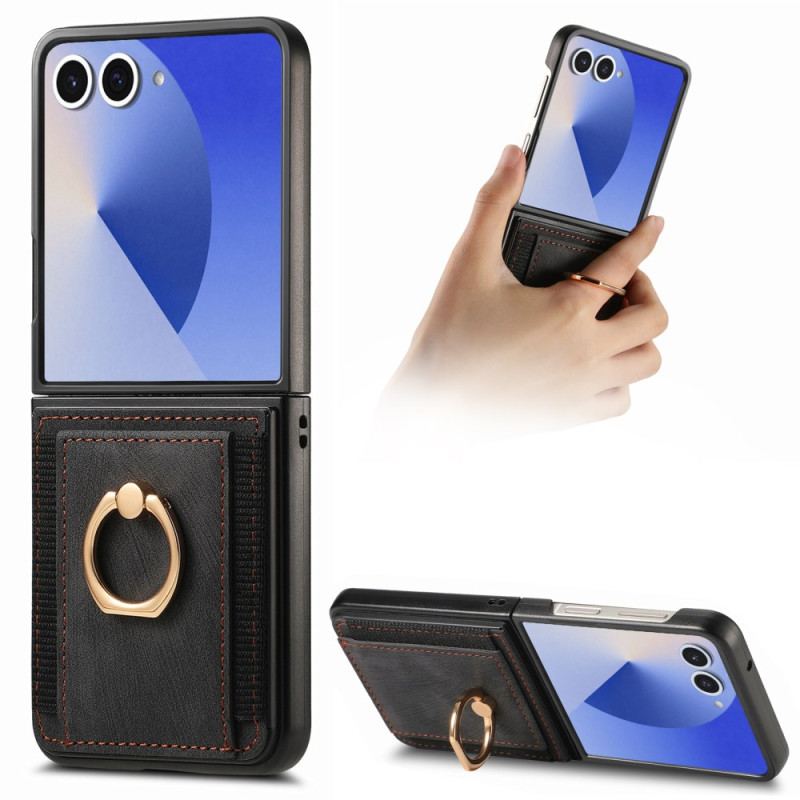 Coque Samsung Galaxy Z Flip 7 Porte-Cartes et Support