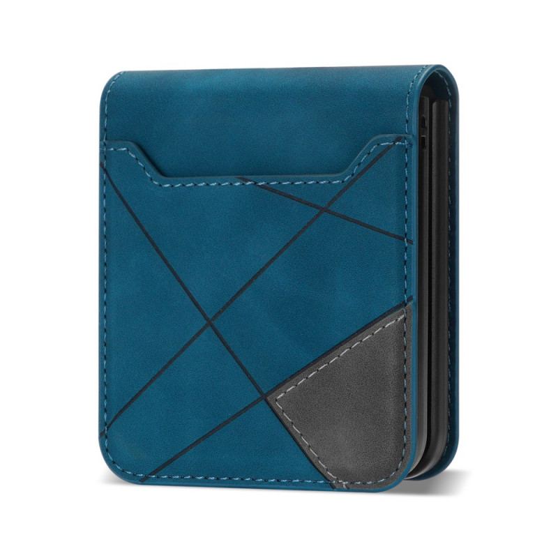 Coque Samsung Galaxy Z Flip 7 Porte-Cartes Motif