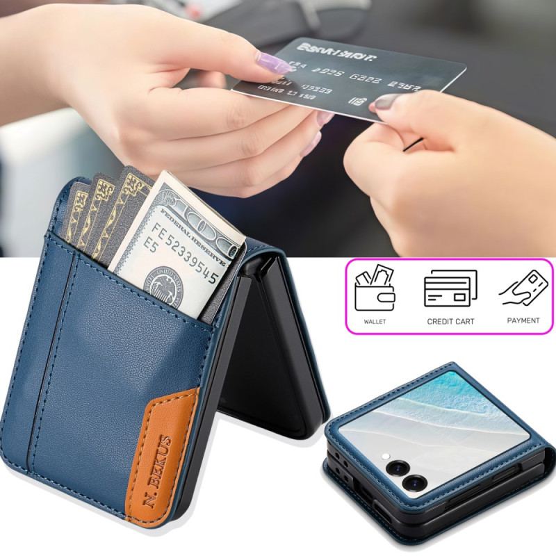 Coque Samsung Galaxy Z Flip 7 Porte-Cartes N.BEKUS