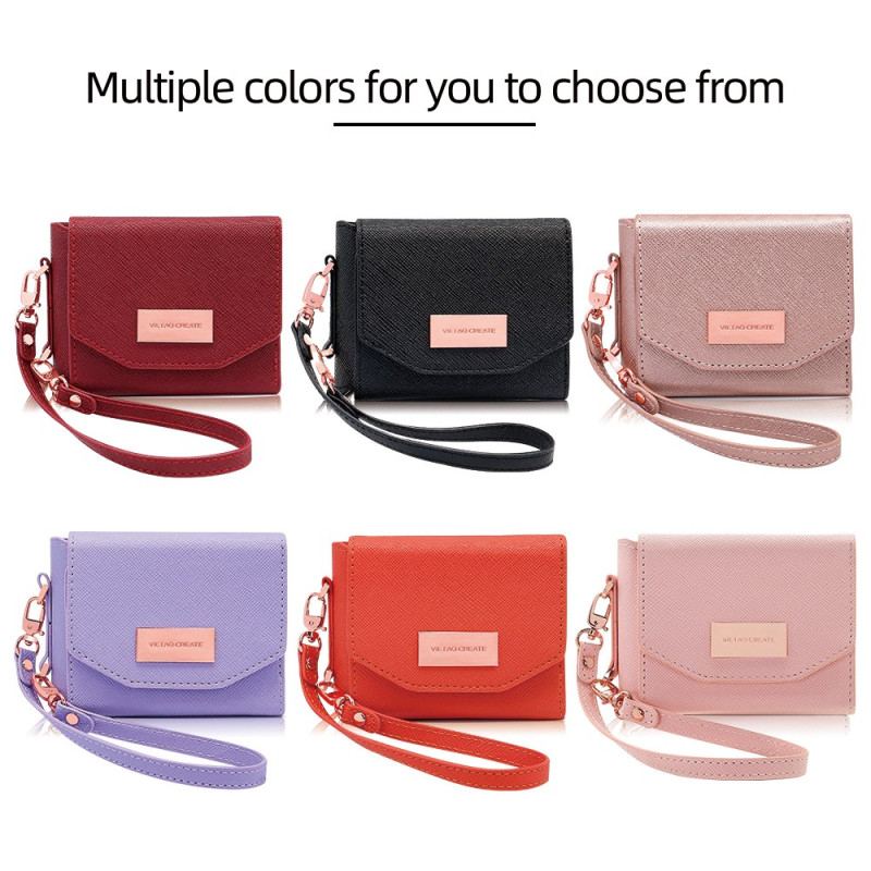 Coque Samsung Galaxy Z Flip 7 Portefeuille et Sangle