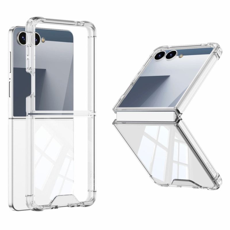 Coque Samsung Galaxy Z Flip 7 Rebord Style Métallisé GKK