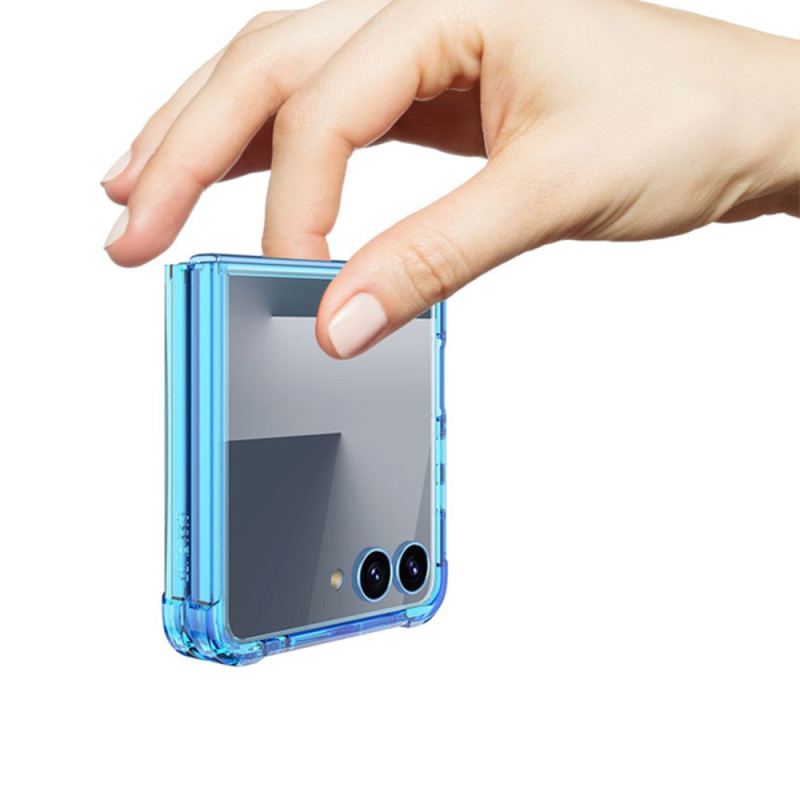 Coque Samsung Galaxy Z Flip 7 Rebord Style Métallisé GKK