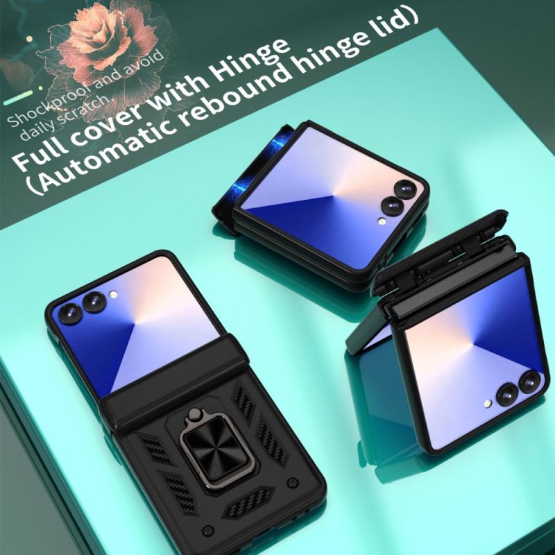 Coque Samsung Galaxy Z Flip 7 Ring Résistante