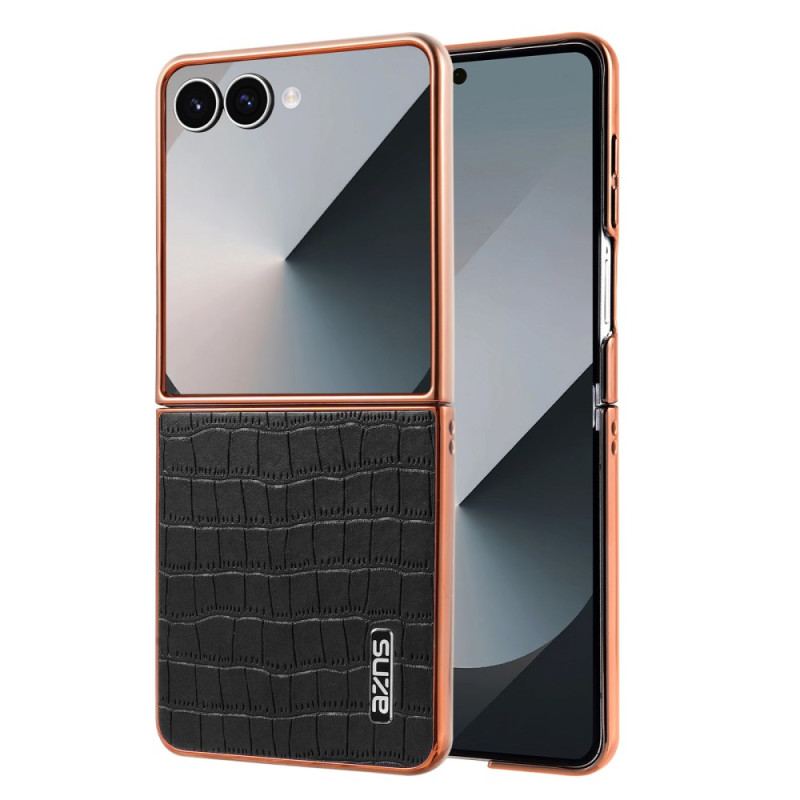 Coque Samsung Galaxy Z Flip 7 Style Crocodile azns