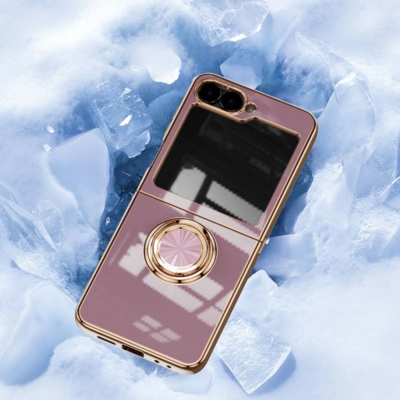 Coque Samsung Galaxy Z Flip 7 Support-Anneau Design Premium