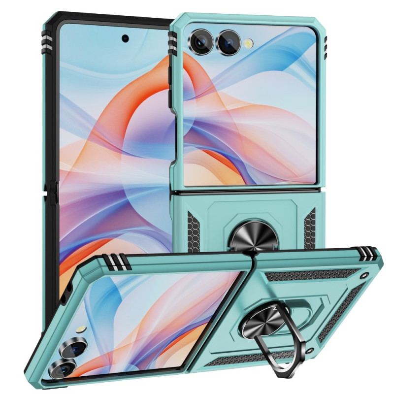 Coque Samsung Galaxy Z Flip 7 Support-Anneau et Protection Antichoc