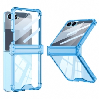 Coque Samsung Galaxy Z Flip 7 Translucide Colorée avec Protection Airbag