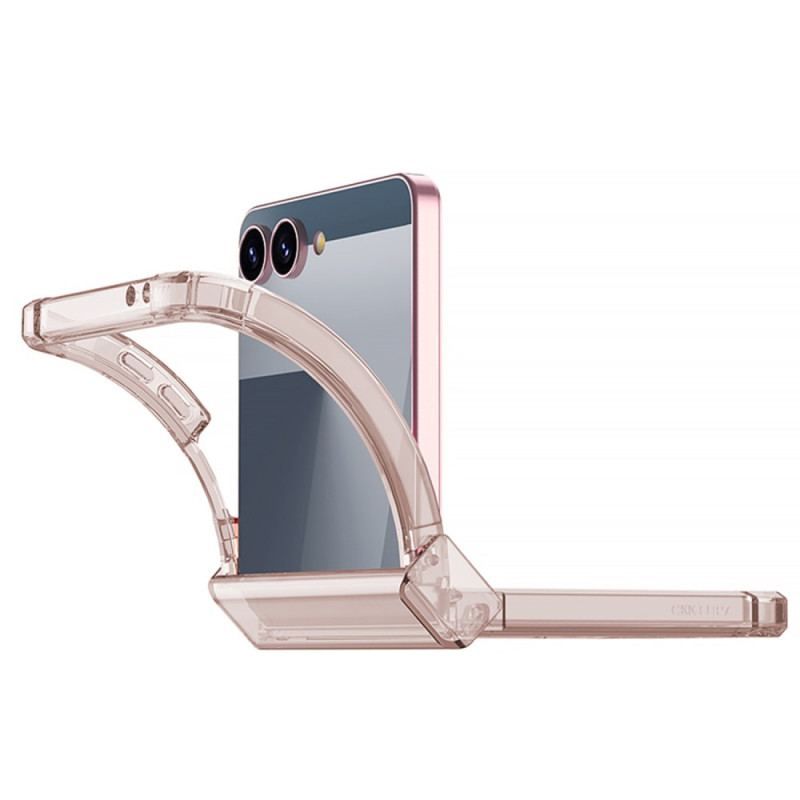 Coque Samsung Galaxy Z Flip 7 Translucide Colorée avec Protection Airbag