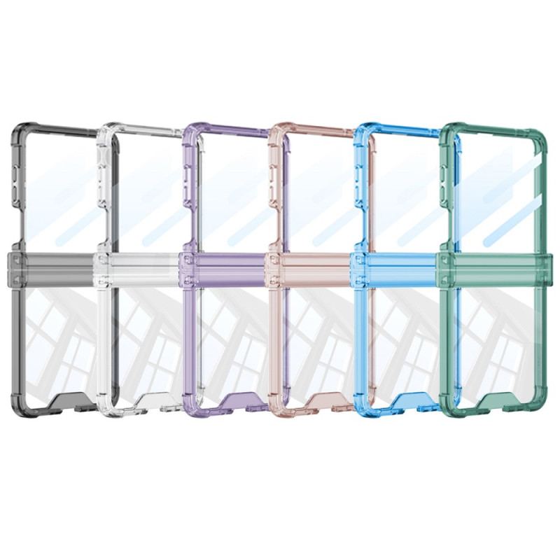Coque Samsung Galaxy Z Flip 7 Translucide Colorée avec Protection Airbag