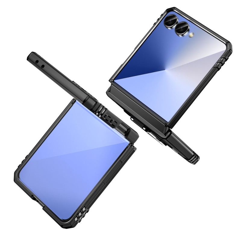 pour Samsung Galaxy Z Flip 7 Ultra Résistante Support et Protection d'Objectif