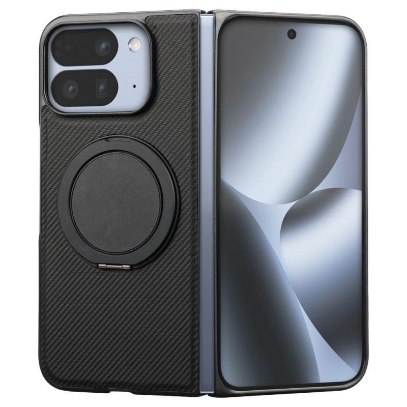 Coque Google Pixel 10 Pro Fold MagSafe avec Support Fibre Carbone