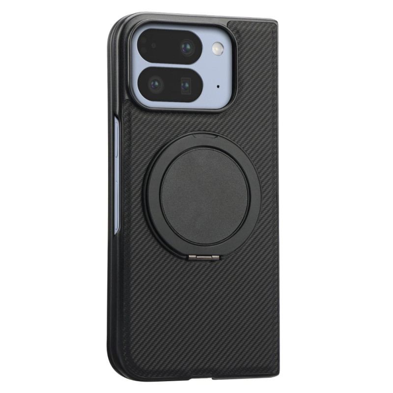 Coque Google Pixel 10 Pro Fold MagSafe avec Support Fibre Carbone