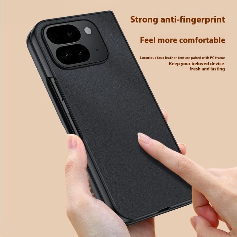 Coque Google Pixel 10 Pro Fold Simili Cuir