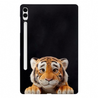 Coque Samsung Galaxy Tab S10 Plus / S9 FE Plus / S9 Plus Porte-Stylet Tigre