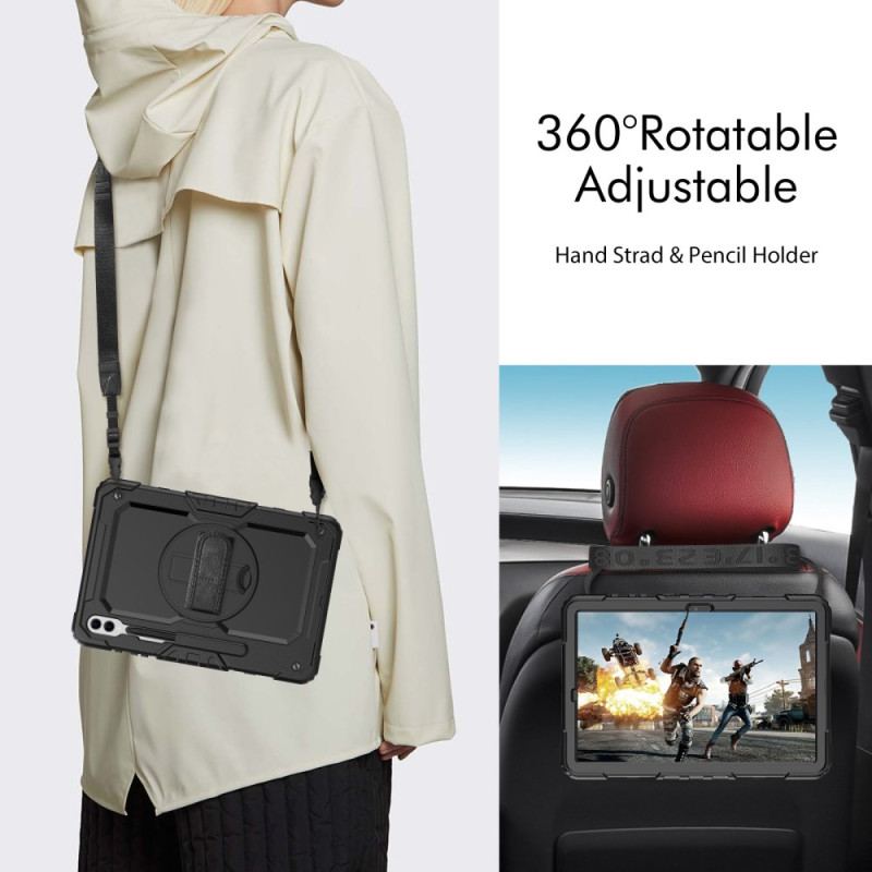 Coque Samsung Galaxy Tab S10 Plus / S9 Plus Ultra Résistante avec Film Protection Écran