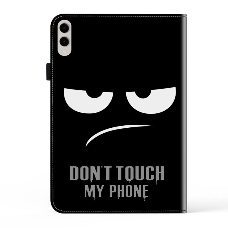 Étui Samsung Galaxy Tab S10 Plus / S9 Plus / S9 FE Plus Don't Touch Me