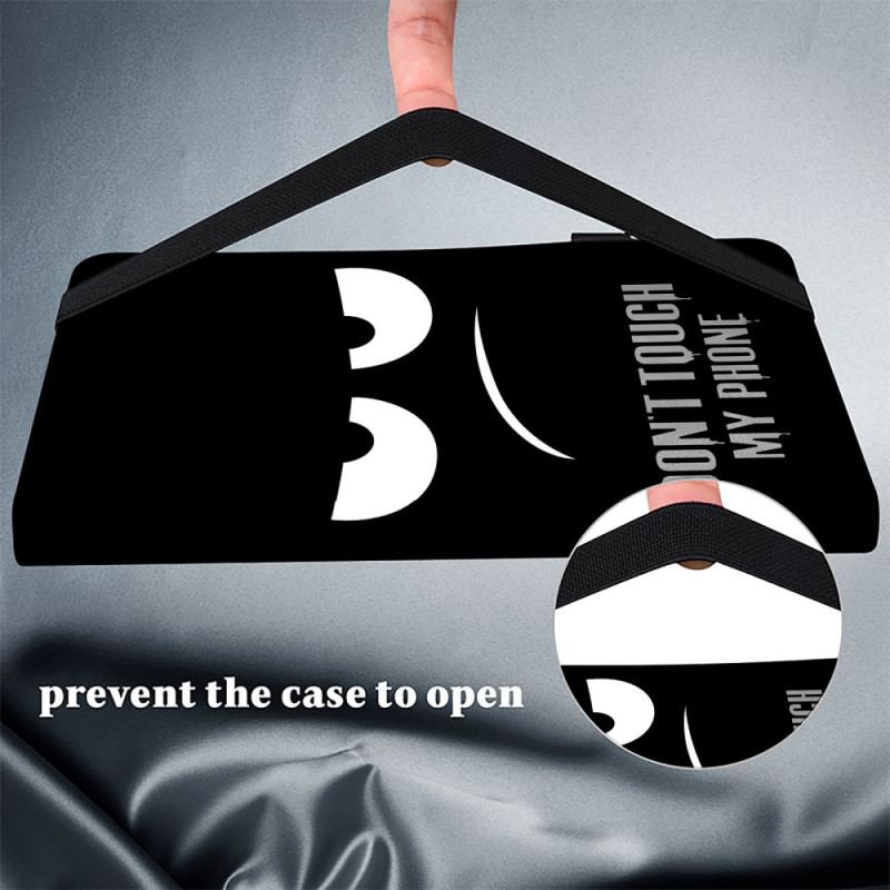 Étui Samsung Galaxy Tab S10 Plus / S9 Plus / S9 FE Plus Don't Touch Me