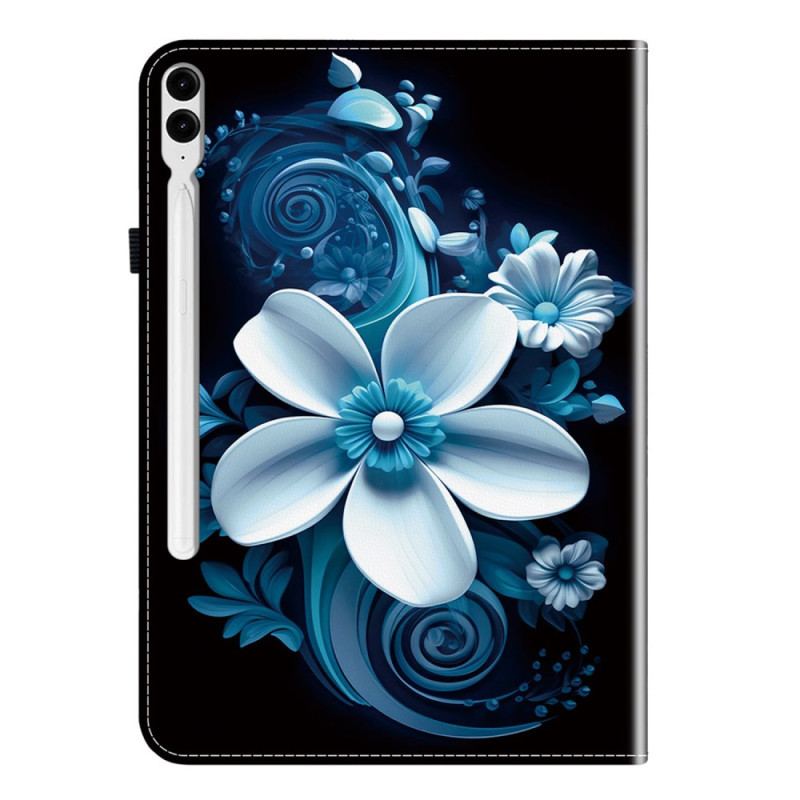 Étui Samsung Galaxy Tab S10 Plus / S9 FE Plus / S9 Plus Fleur Blanche