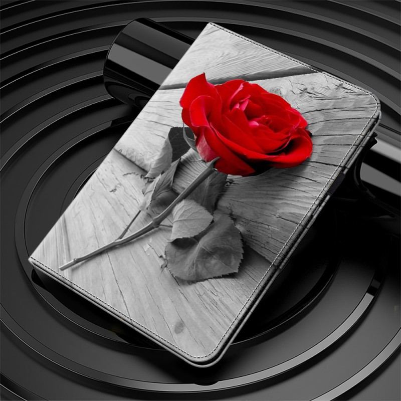 Étui Samsung Galaxy Tab S10 Plus / S9 Plus / S9 FE Plus Motif Rose