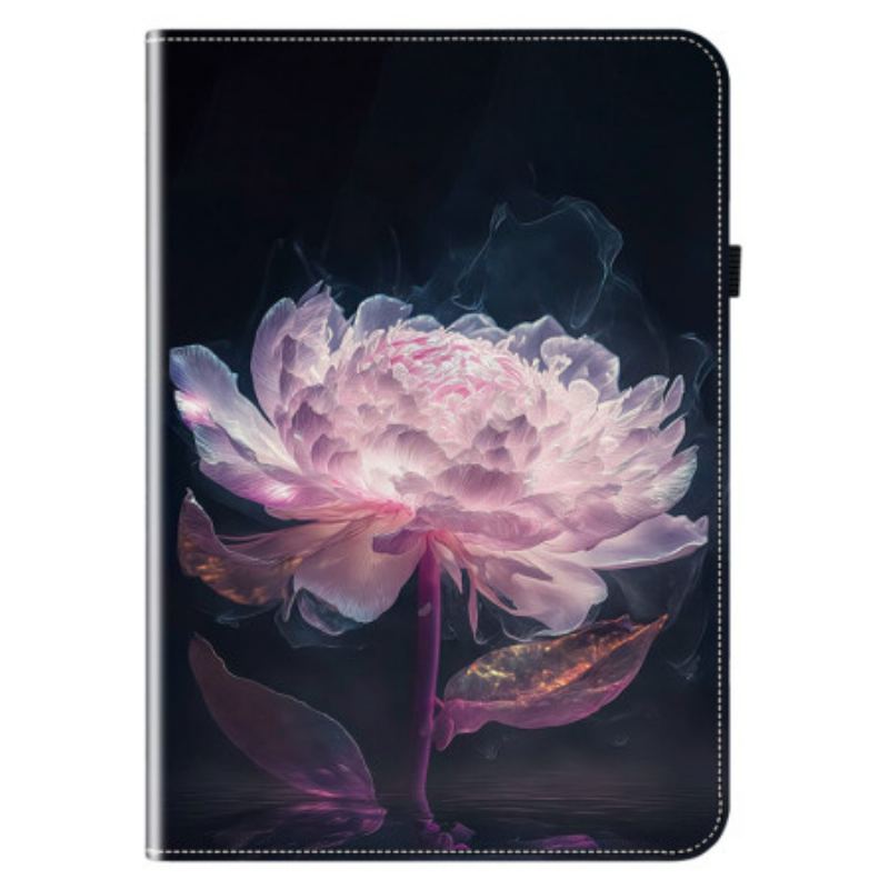 Étui Samsung Galaxy Tab S10 Plus / S9 FE Plus / S9 Plus Pivoine Violette