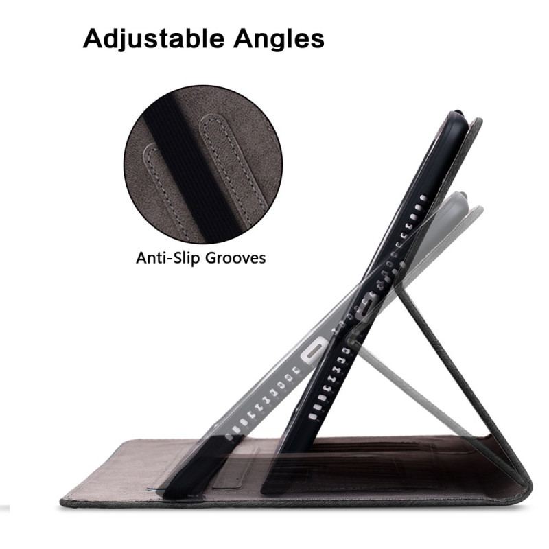 Étui Samsung Galaxy Tab S10 Plus / S9 FE Plus / S9 Plus Pivoine Violette