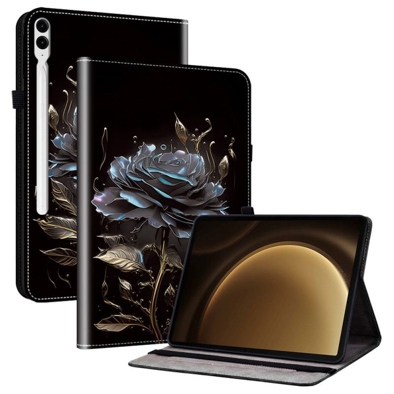 Étui Samsung Galaxy Tab S10 Plus / S9 FE Plus / S9 Plus Rose Noire