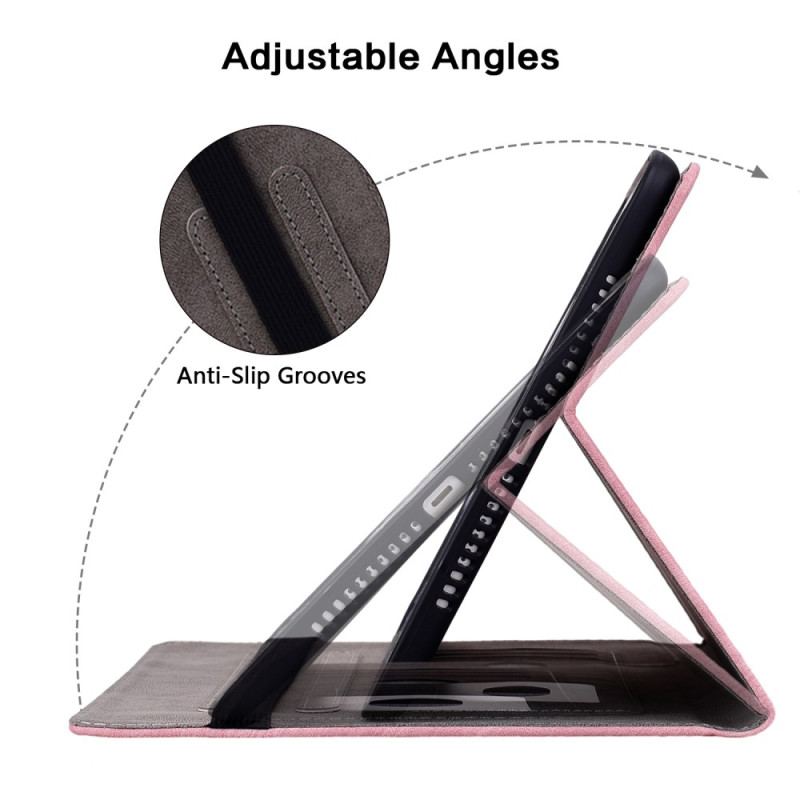 Étui Samsung Galaxy Tab S10 Plus / S9 Plus Papillons et Roses