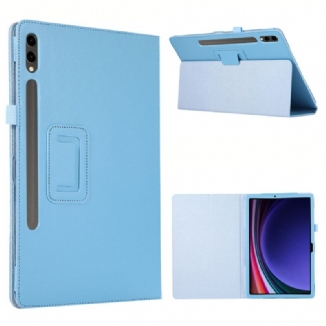 Étui Samsung Galaxy Tab S10 Plus Texture Litchi