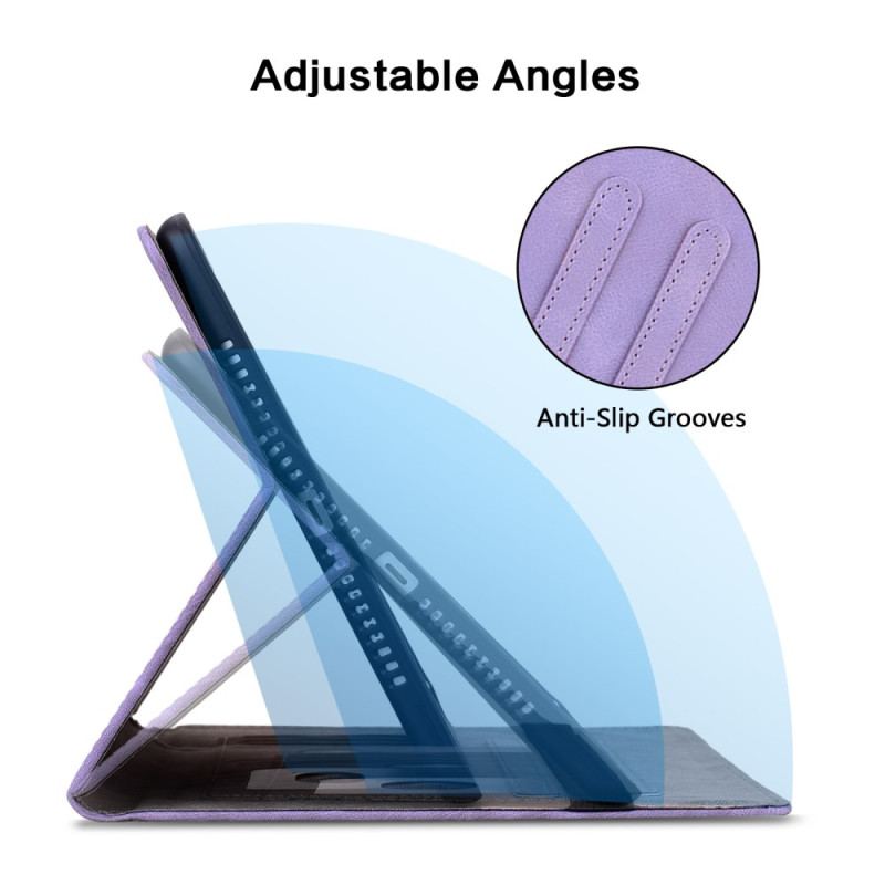 Housse Samsung Galaxy Tab S10 Plus / S9 FE Plus / S9 Plus Fleur de Lys