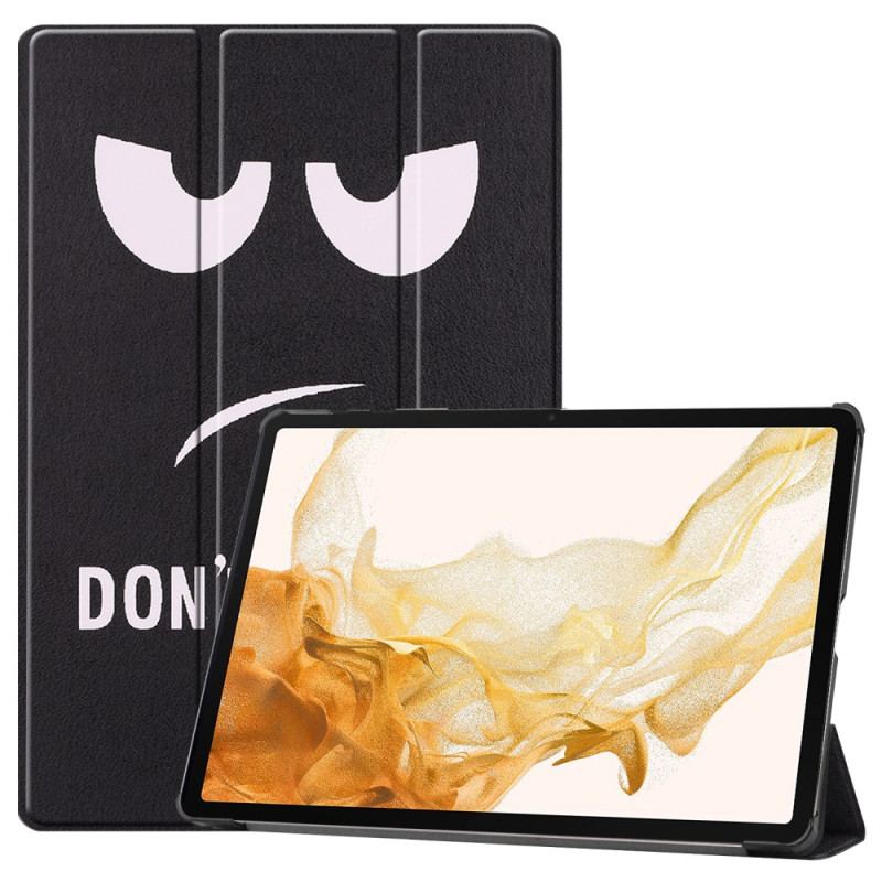 Smart Case Samsung Galaxy Tab S10 Plus Don't Touch Me