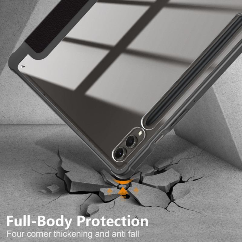 Smart Case Samsung Galaxy Tab S10 Plus / S9 Plus Dos Transparent Don't Touch Me