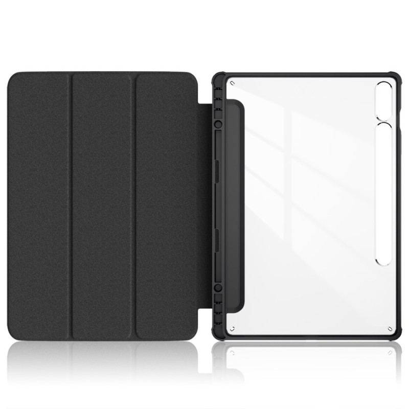 Smart Case Samsung Galaxy Tab S10 Plus / S9 Plus Dos Transparent Galaxie