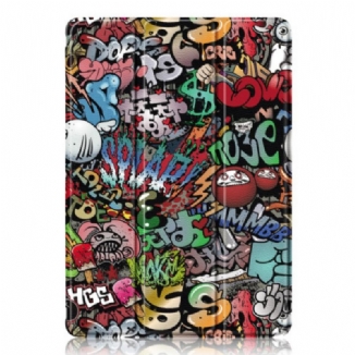 Smart Case Samsung Galaxy Tab S10 Plus / S9 Plus Dos Transparent Graffiti