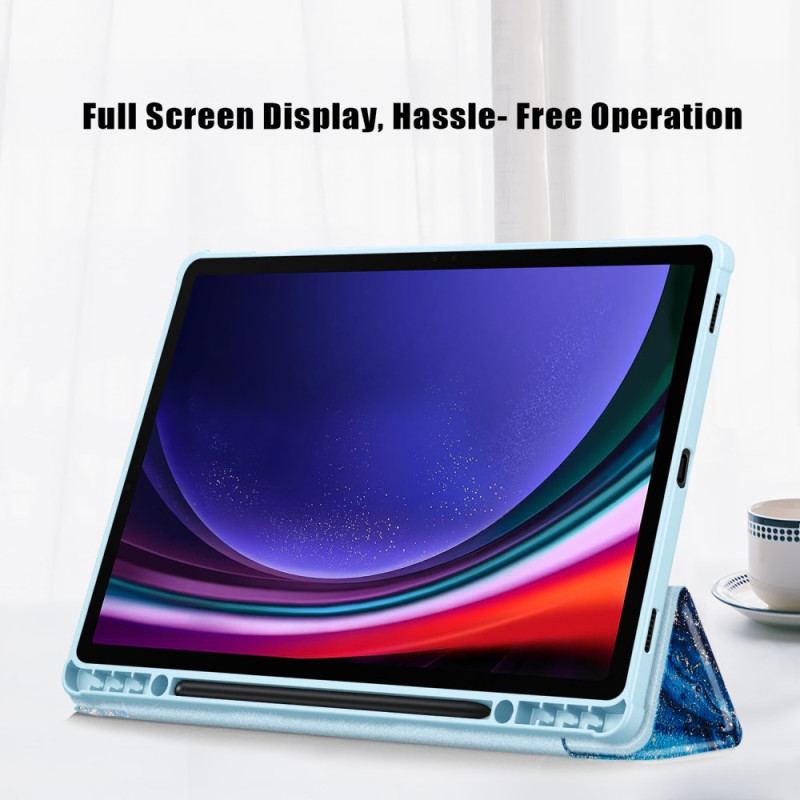 Smart Case Samsung Galaxy Tab S10 Plus / S9 Plus Dos Transparent Vague