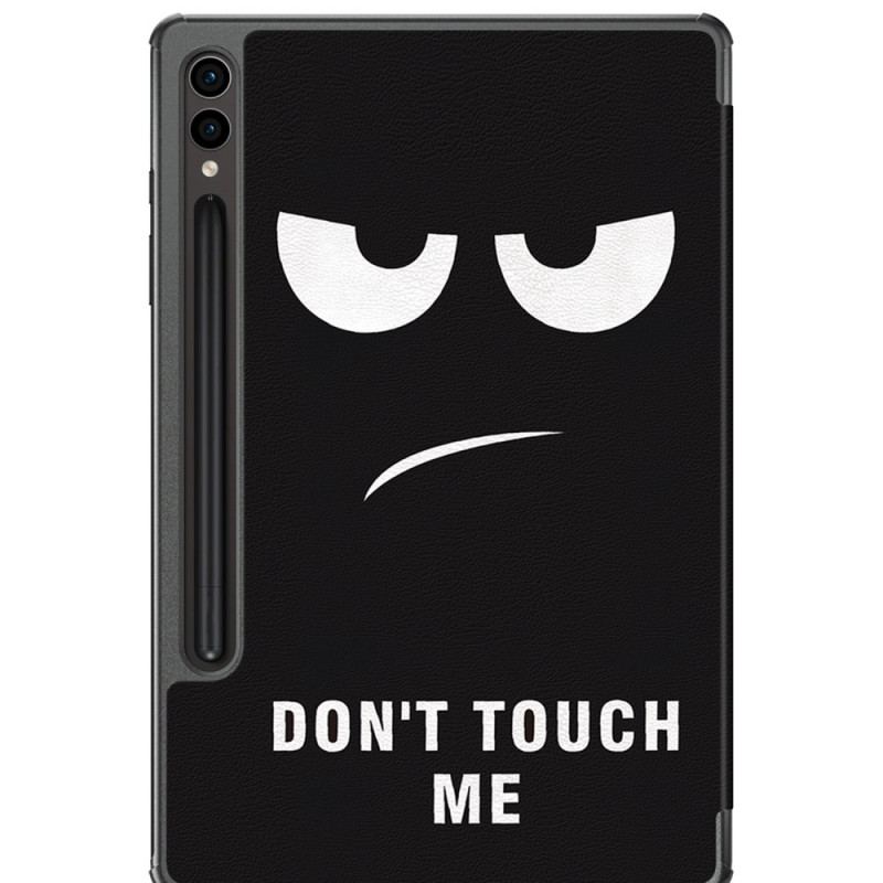 Smart Case Samsung Galaxy Tab S10 Plus / S9 Plus Porte-Stylet Don't Touch Me