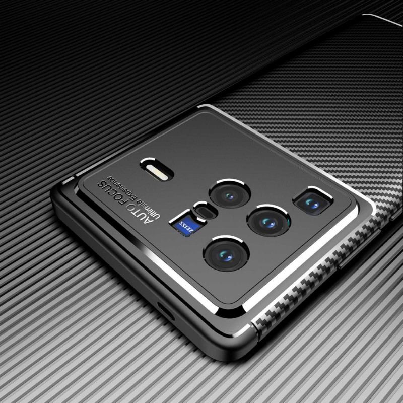Coque Vivo X80 Pro Flexible Fibre Carbone