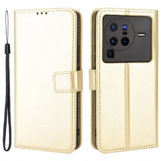 Housse Vivo X80 Pro Classique Flashy