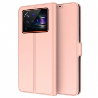 Housse Vivo X80 Pro Fermoir Magnétique