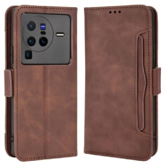 Housse Vivo X80 Pro Multi-Cartes