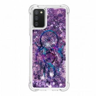 Coque Samsung Galaxy A03s Attrape Rêves Paillettes